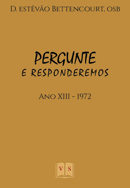 Revista Pergunte e Responderemos - Ano XIII - 1972
