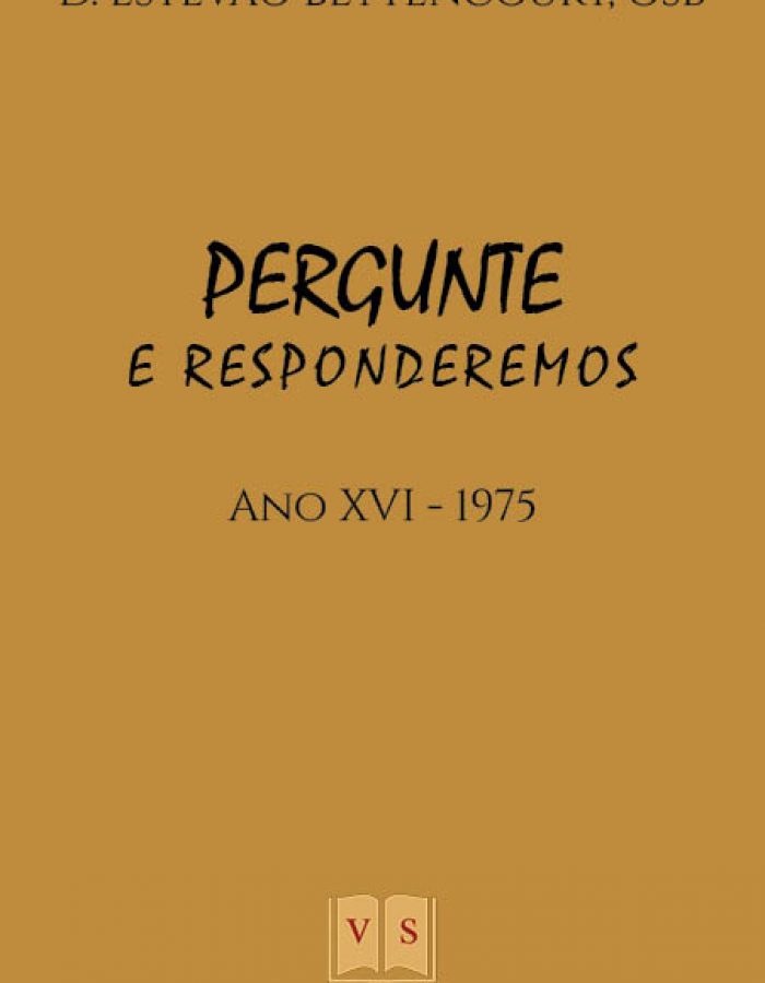 Revista Pergunte e Responderemos – Ano XVI – 1975