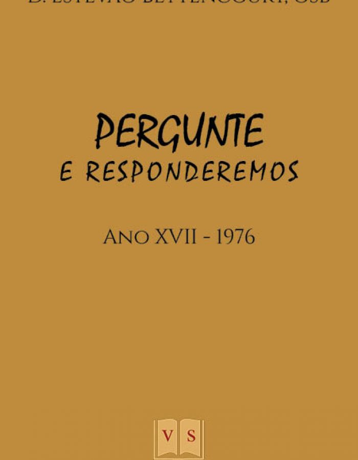 Revista Pergunte e Responderemos – Ano XVII – 1976