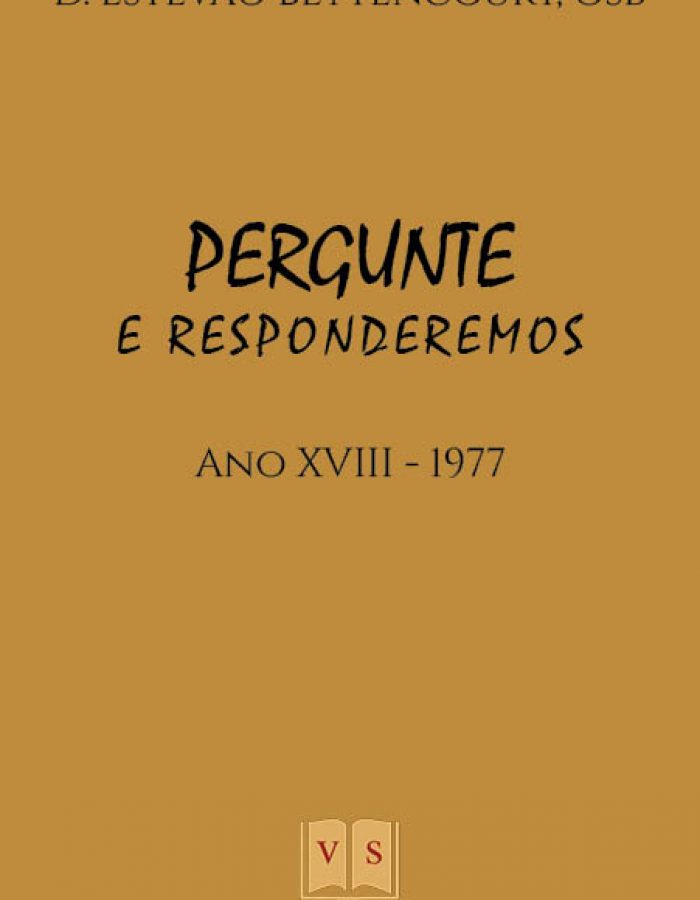 Revista Pergunte e Responderemos – Ano XVIII – 1977
